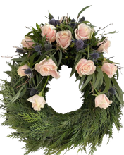 Load image into Gallery viewer, 40cm hefðbundinn útfararkrans - VELDU LIT