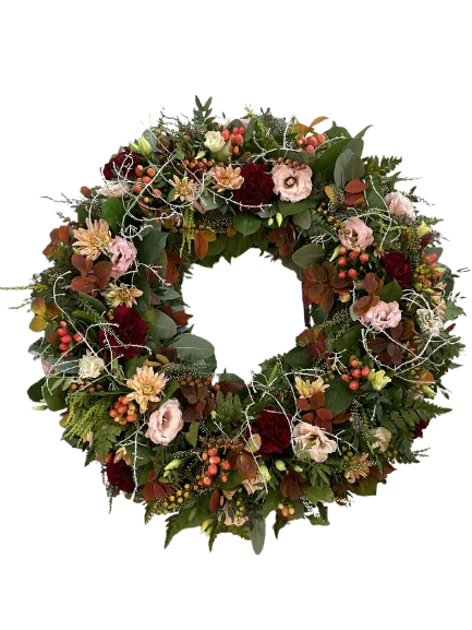 Krans - Val Blómaskreytisins - VELDU ÞEMA OG STÆRÐ