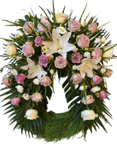 Load image into Gallery viewer, 60cm hefðbundinn útfararkrans - VELDU LIT