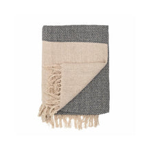 Load image into Gallery viewer, Bloomingville Bómullar-Teppi 160cm - 130cm VELDU LIT