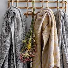 Load image into Gallery viewer, Bloomingville Bómullar-Teppi 160cm - 130cm VELDU LIT