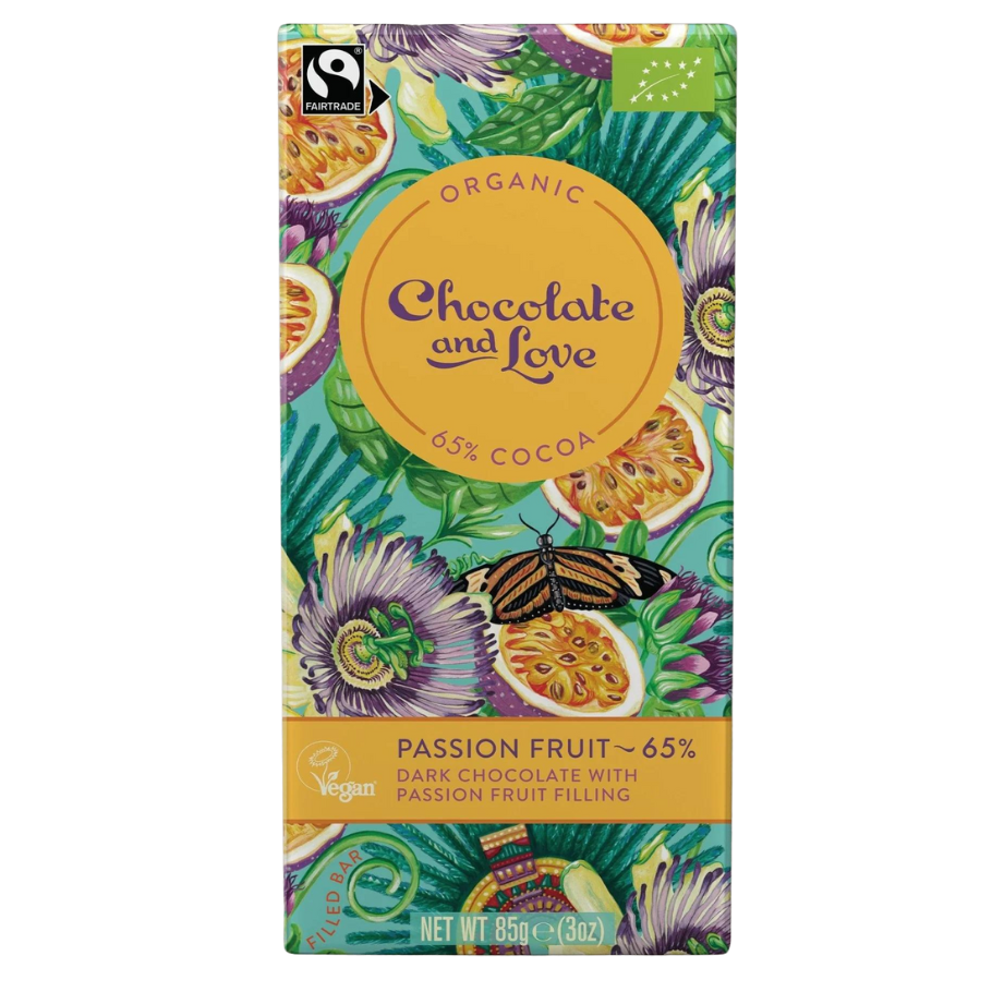 Dökkt súkkulaði 80 gr. 71% Chocolate and Love, lífrænt
