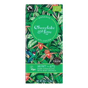Dökkt súkkulaði 80 gr. 71% Chocolate and Love, lífrænt
