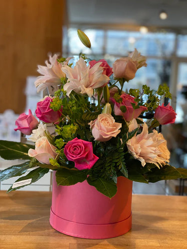 Glæsileg blóm í öskju - VELDU LIT