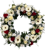 Load image into Gallery viewer, 60cm útfararkrans - VELDU LIT