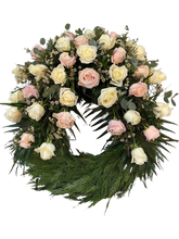 Load image into Gallery viewer, 60cm hefðbundinn útfararkrans - VELDU LIT