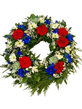 Load image into Gallery viewer, 40cm útfararkrans - VELDU LIT