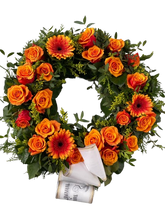 Load image into Gallery viewer, 40cm útfararkrans - VELDU LIT