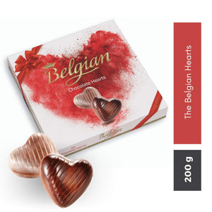Belgian Chocolate Hearts konfekt